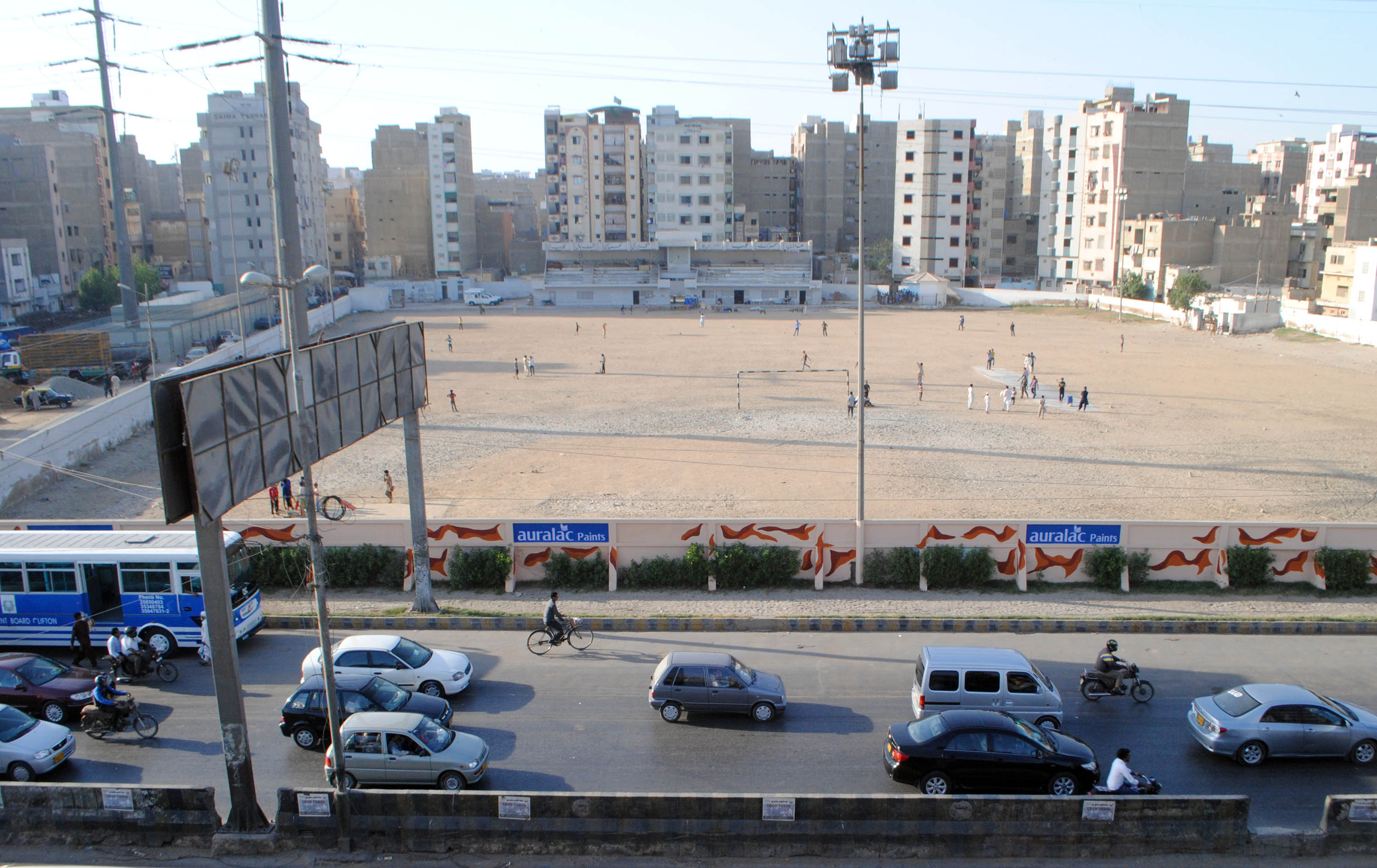 Rangers take over Clifton sports ground, people wonder why [Pakistan Today]