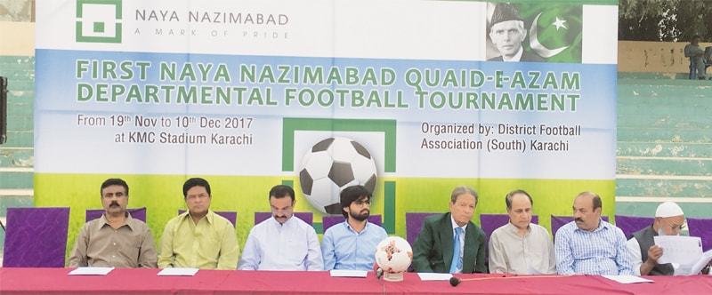 Departmental teams contribute to ensure football survives after FIFA ban [DAWN]