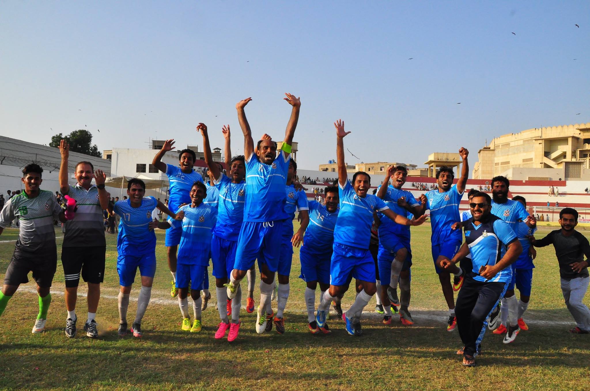 PAF come from behind to claim National Challenge Cup title [The News]