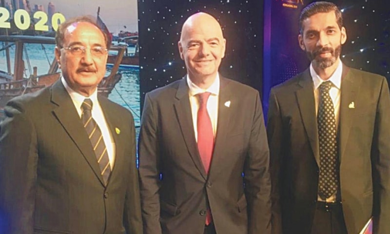Infantino reaffirms FIFA’s backing to PFF Normalisation Committee [Dawn]