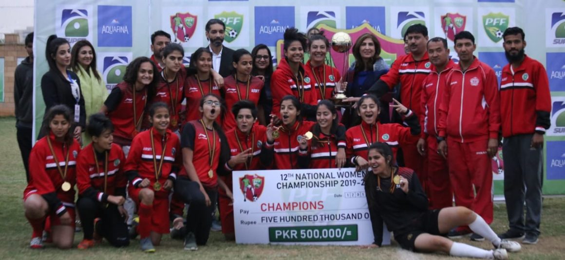 Pak Army trounces Karachi United 7-1 to lift NWFC trophy [Geo]