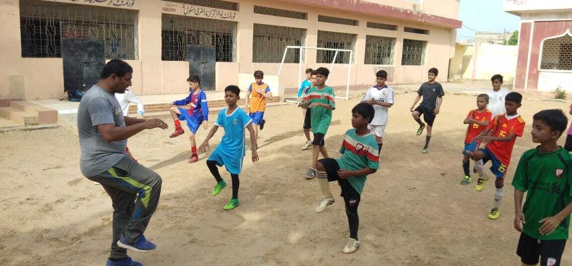 Football dreams, soon to be bulldozed over [Express Tribune]