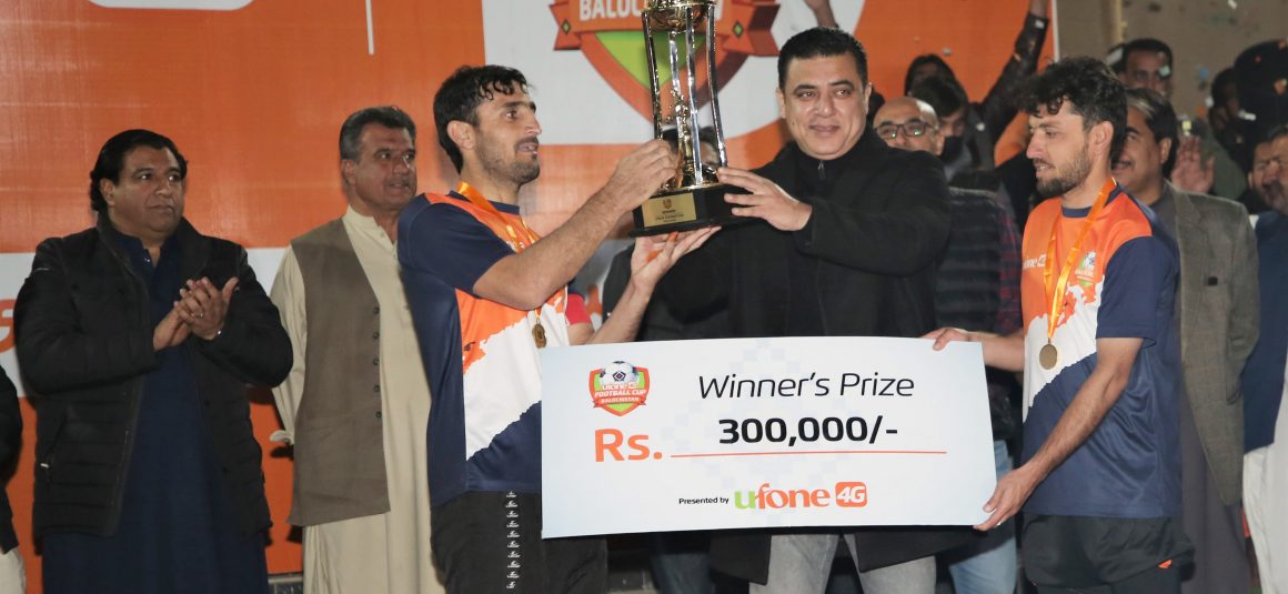 Muslim FC win Ufone 4G Cup Balochistan