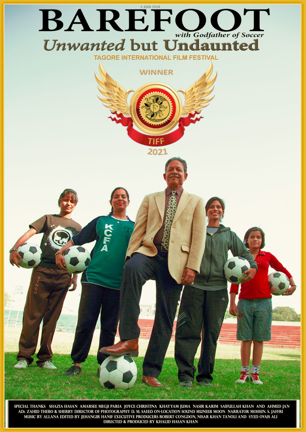 Pakistani inter-faith football documentary wins award at the Tagore International Film Festival