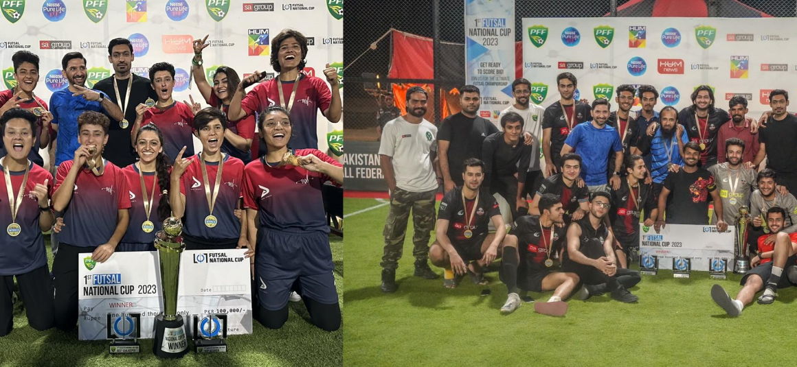 SA Garden and MRF crowned champions of 1st Men, Women PFF National Futsal Cup 2023 [The Nation]