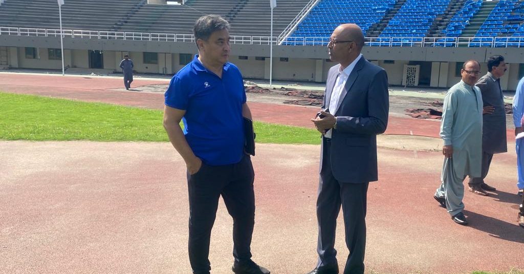 AFC representative inspects Jinnah Ground for WC qualifier [The News]