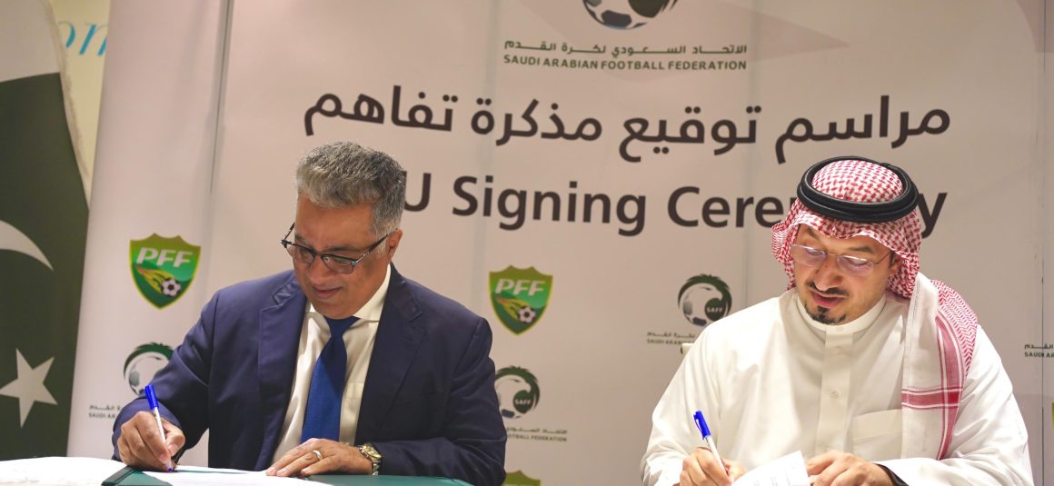 PFF NC signs MoU with Saudi FF