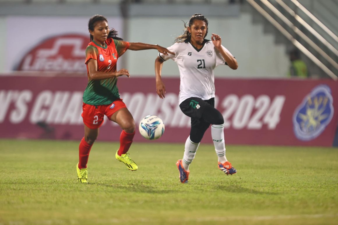 Pakistan draw against Bangladesh in SAFF Women C’ship [Dawn]