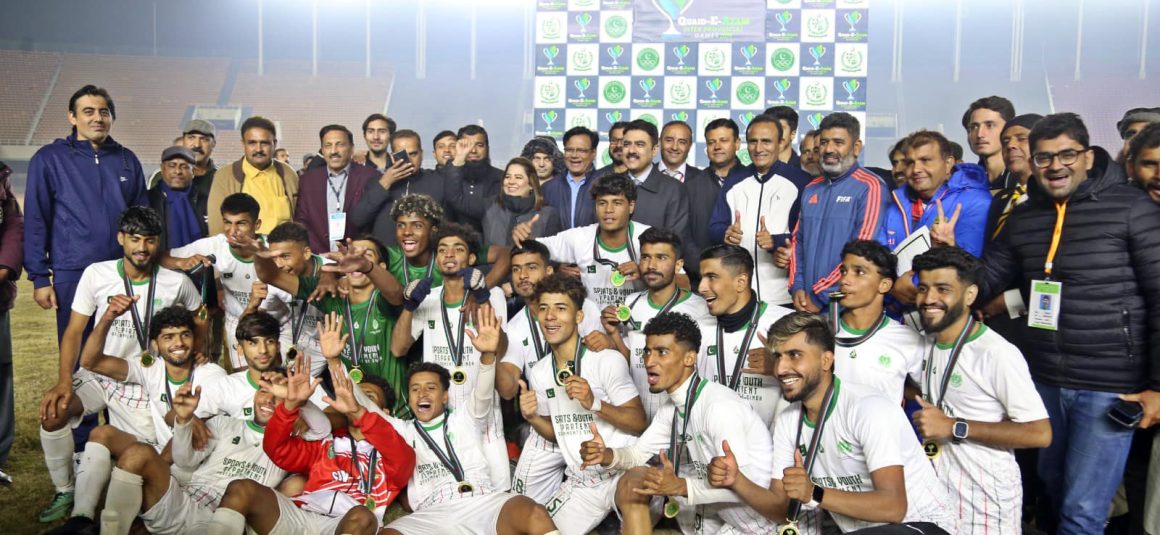 Quaid-e-Azam Games 2024: Islamabad, Sindh win fooball gold