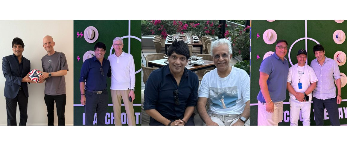 Mohsen Gilani met Global Football Leaders at FIFA Executive Summit 2025 Miami