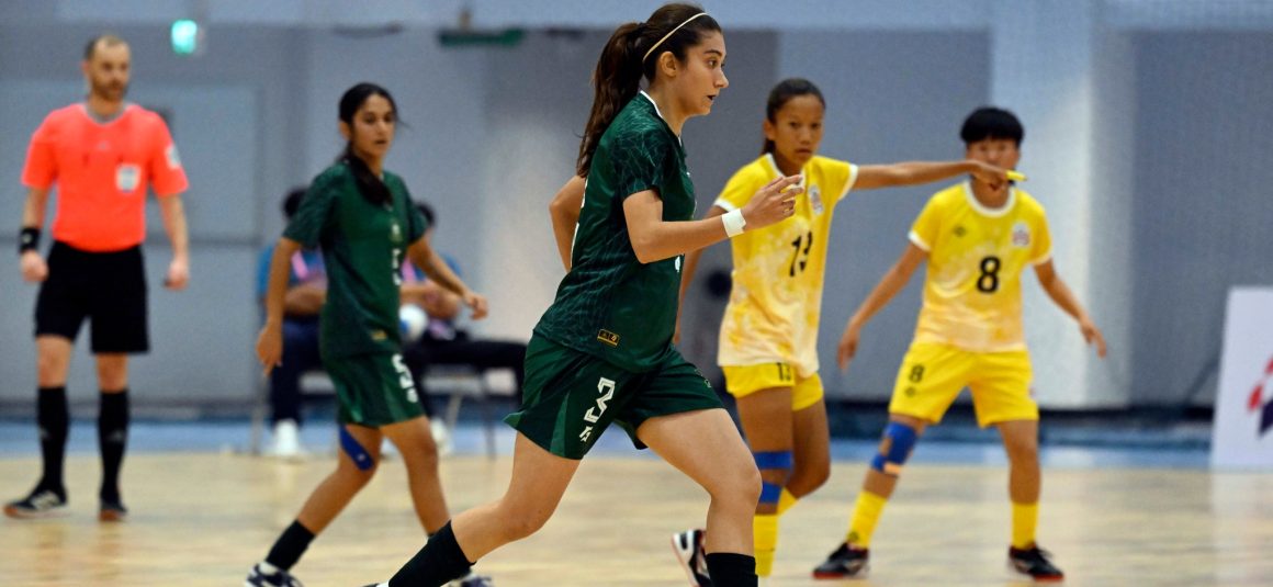 Pakistan hold Bhutan in SAFF Futsal Women opener Pakistan hold Bhutan in SAFF Futsal Women opener