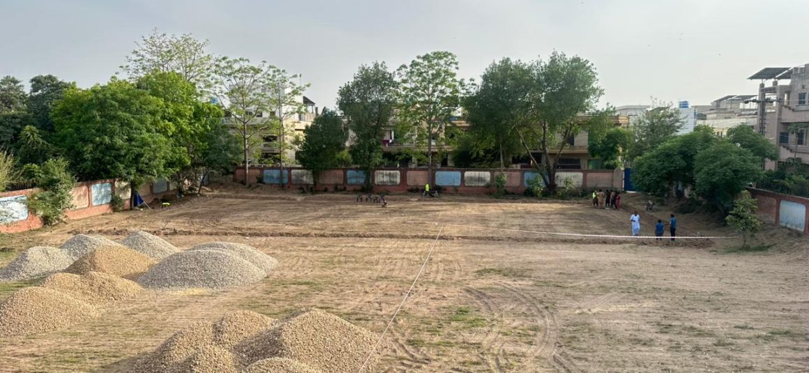 Work begins on Pakistan’s first FIFA Arena pitch in Lahore